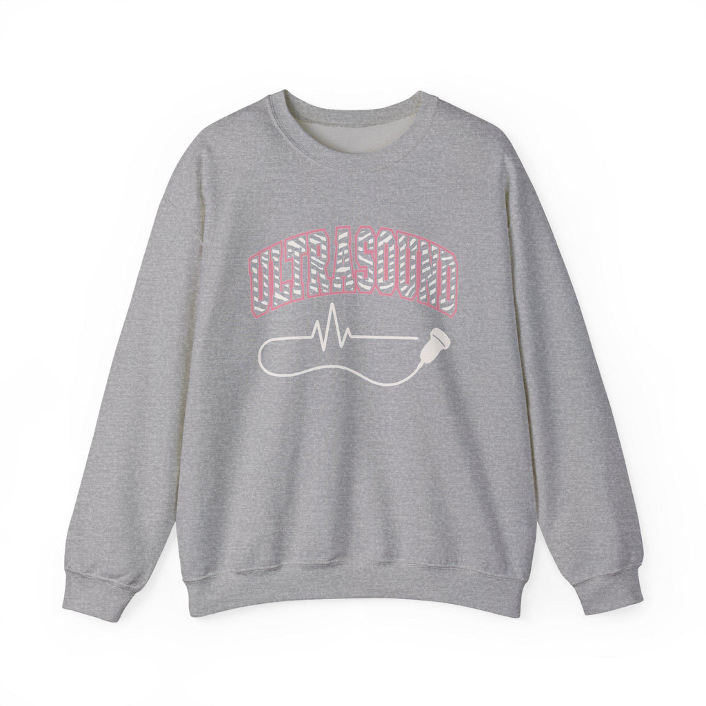 Ultrasound Heartbeat with Probe Sweatshirt | Medical Sonographer Shirt | Ultrasound Tech Gift, Sonography Sweatshirt, Radiology Nurse Gift