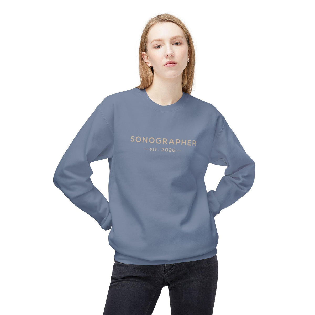Sonographer EST 2026 Sweatshirt | Sonography Tech Crewneck