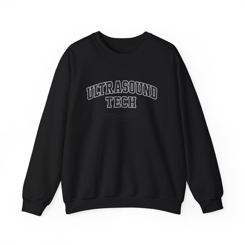 Embroidered Ultrasound Tech Sweatshirt | Medical Sonographer Crewneck (50/50 Cotton Blend)