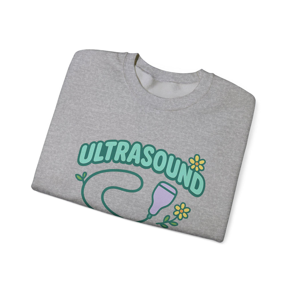 Ultrasound Crewneck Sweatshirt: Funny Medical Apparel