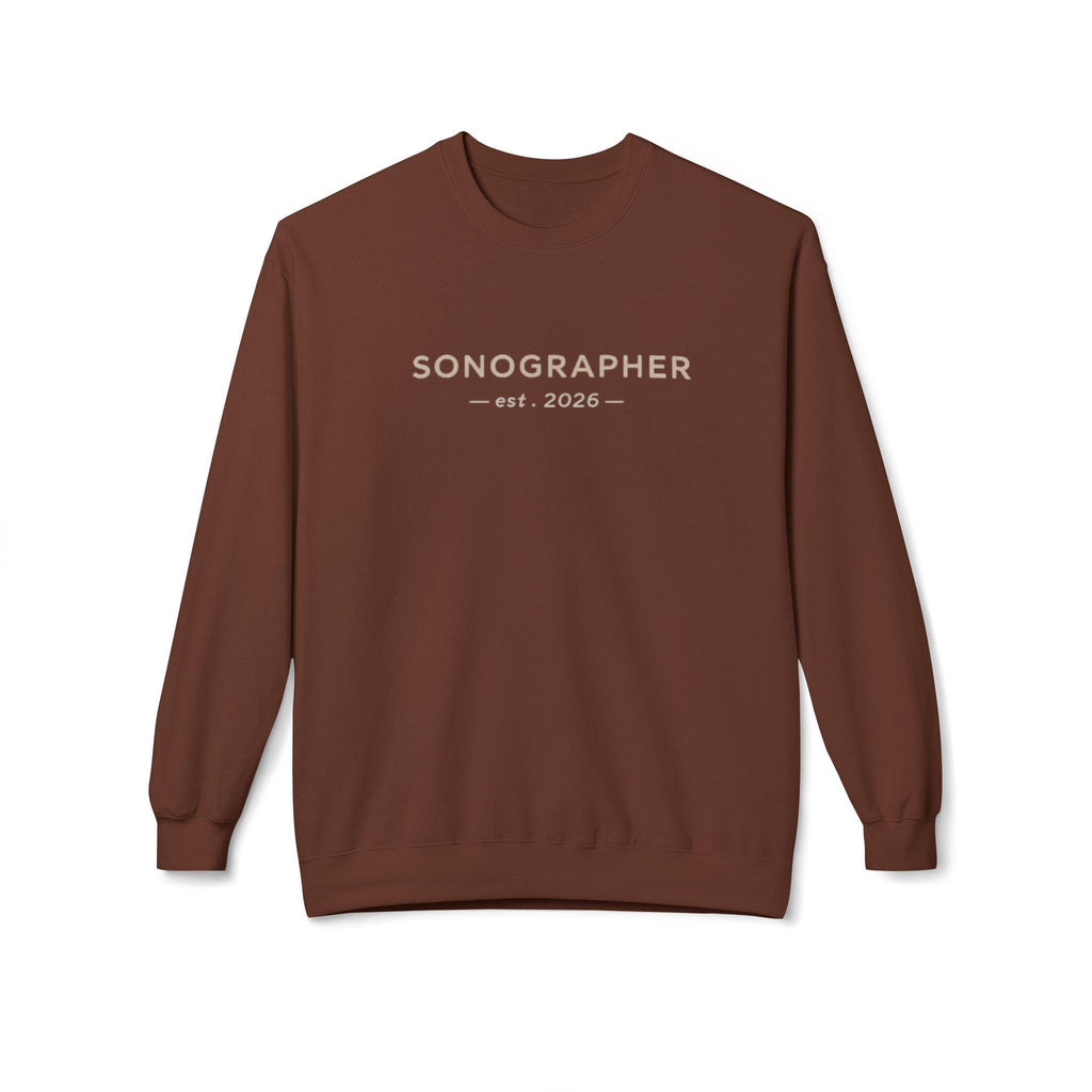 Sonographer EST 2026 Sweatshirt | Sonography Tech Crewneck