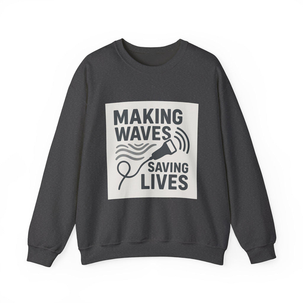 Funny Ultrasound Humor Sweatshirt | Sonographer Gift, Medical Crewneck (50/50 Cotton Blend)