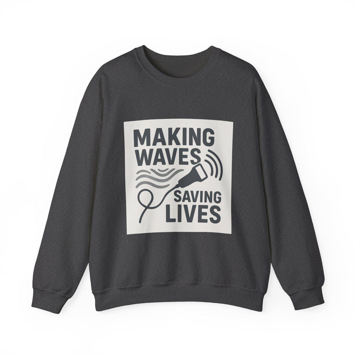 Funny Ultrasound Humor Sweatshirt | Sonographer Gift, Medical Crewneck (50/50 Cotton Blend)