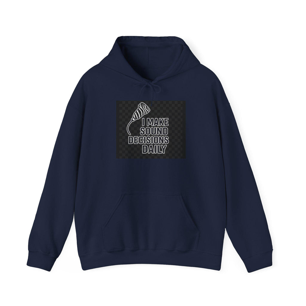 Funny Ultrasound Zebra Print Hoodie, Medical Humor Sweatshirt (50% Cotton Blend)