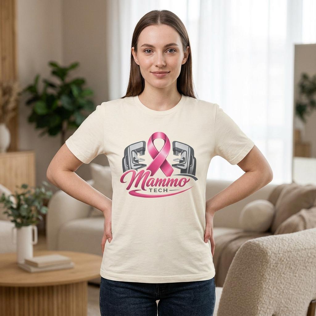 Mammo Tech Mammography Technician Tee | Medical Apparel Shirt