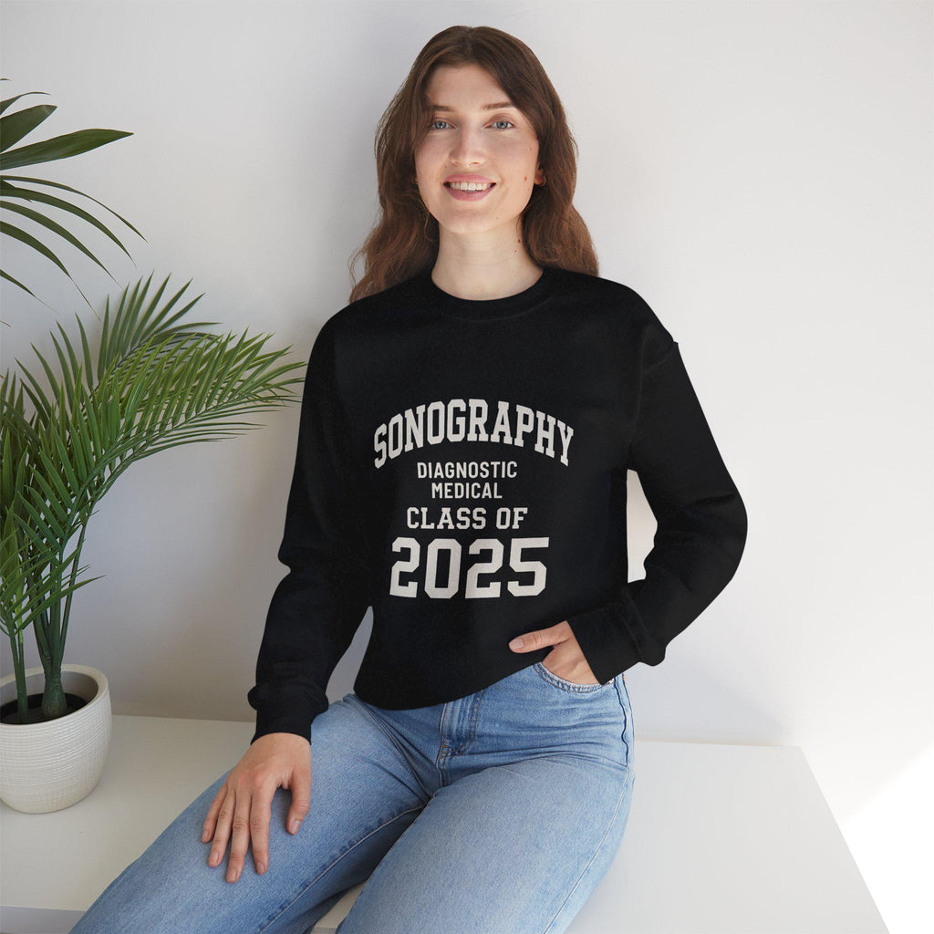 Sonography Class of 2025 Sweatshirt | Diagnostic Medical Apparel (Unisex Crewneck)