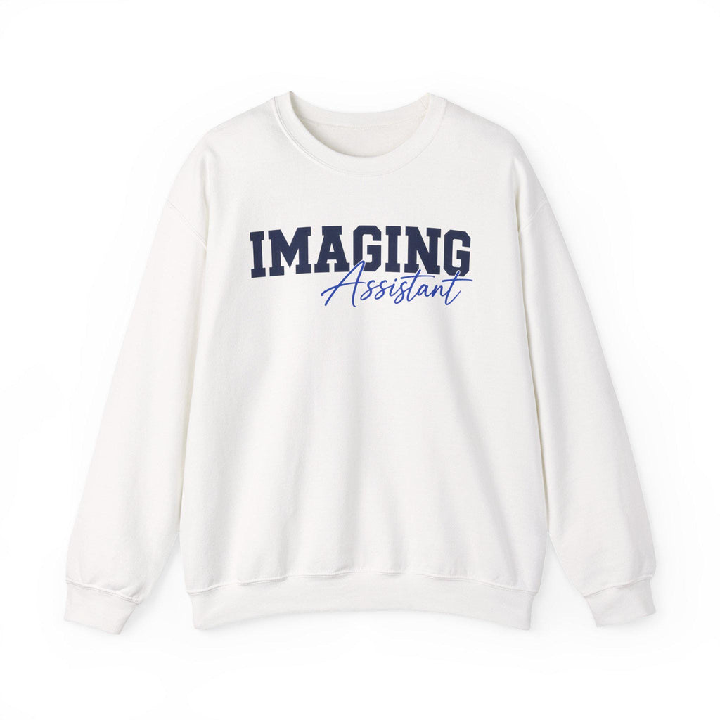 Imaging Assistant Sweatshirt, Retro Varsity Script Crewneck, Radiology Tech Gift, Medical Imaging Pullover