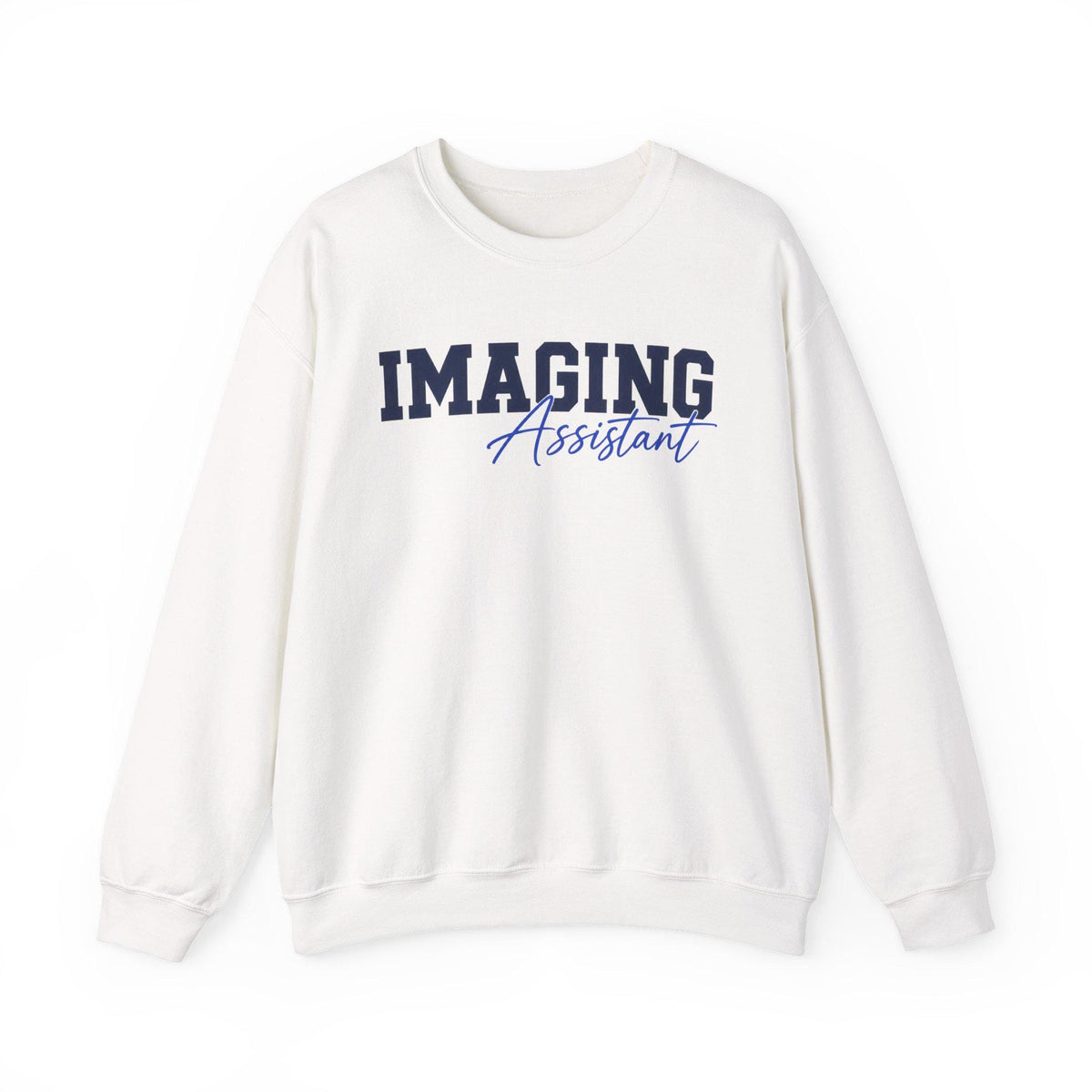 Imaging Assistant Sweatshirt, Retro Varsity Script Crewneck, Radiology Tech Gift, Medical Imaging Pullover