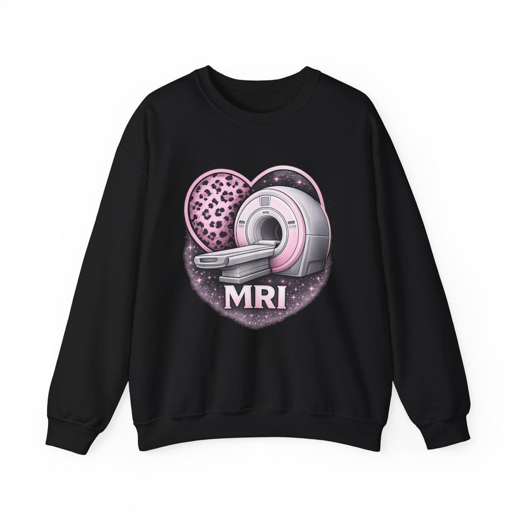 MRI Tech Crewneck Sweatshirt Embroidered Radiology Gift MRI Technician Apparel Medical Imaging Pullover Healthcare Worker Gift Cozy Crewneck