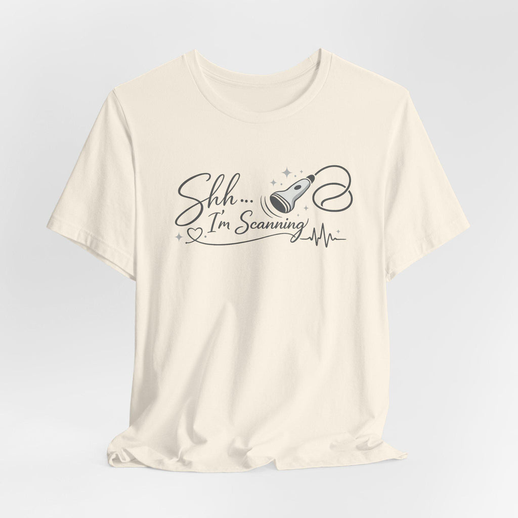 Medical Humor T-Shirt, Sonographer Gift, Radiology Tech Life (Airlume Cotton)