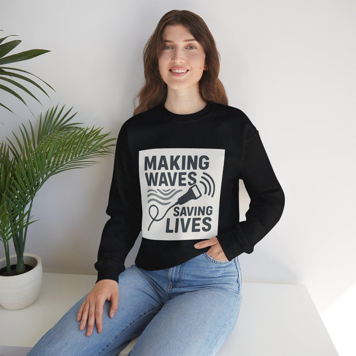 Funny Ultrasound Humor Sweatshirt | Sonographer Gift, Medical Crewneck (50/50 Cotton Blend)