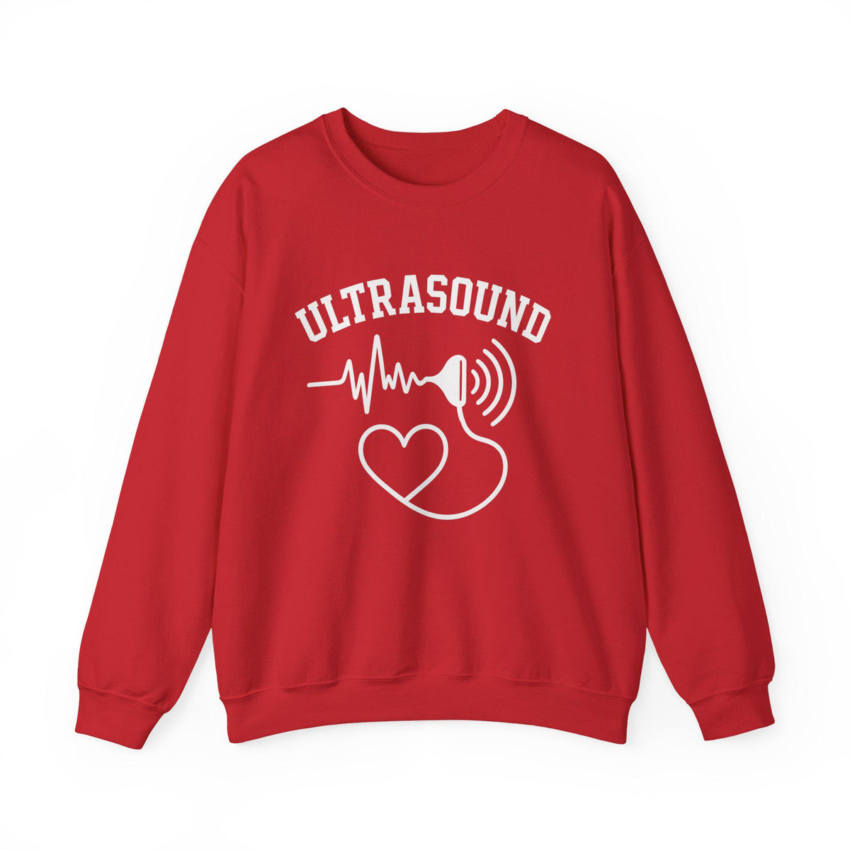 Ultrasound Tech Sweatshirt, Medical Sonographer Crewneck, Cotton Blend Nurse Pullover, Radiology Gift, Healthcare Worker Apparel, Cozy Top