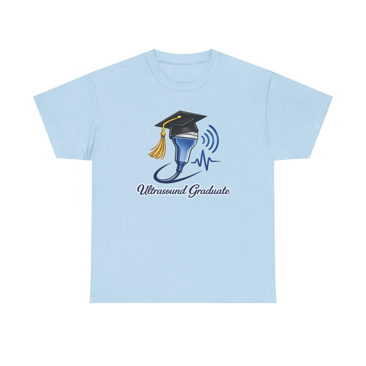 Ultrasound Graduate T-Shirt | Sonography Tech Gift (100% Cotton)