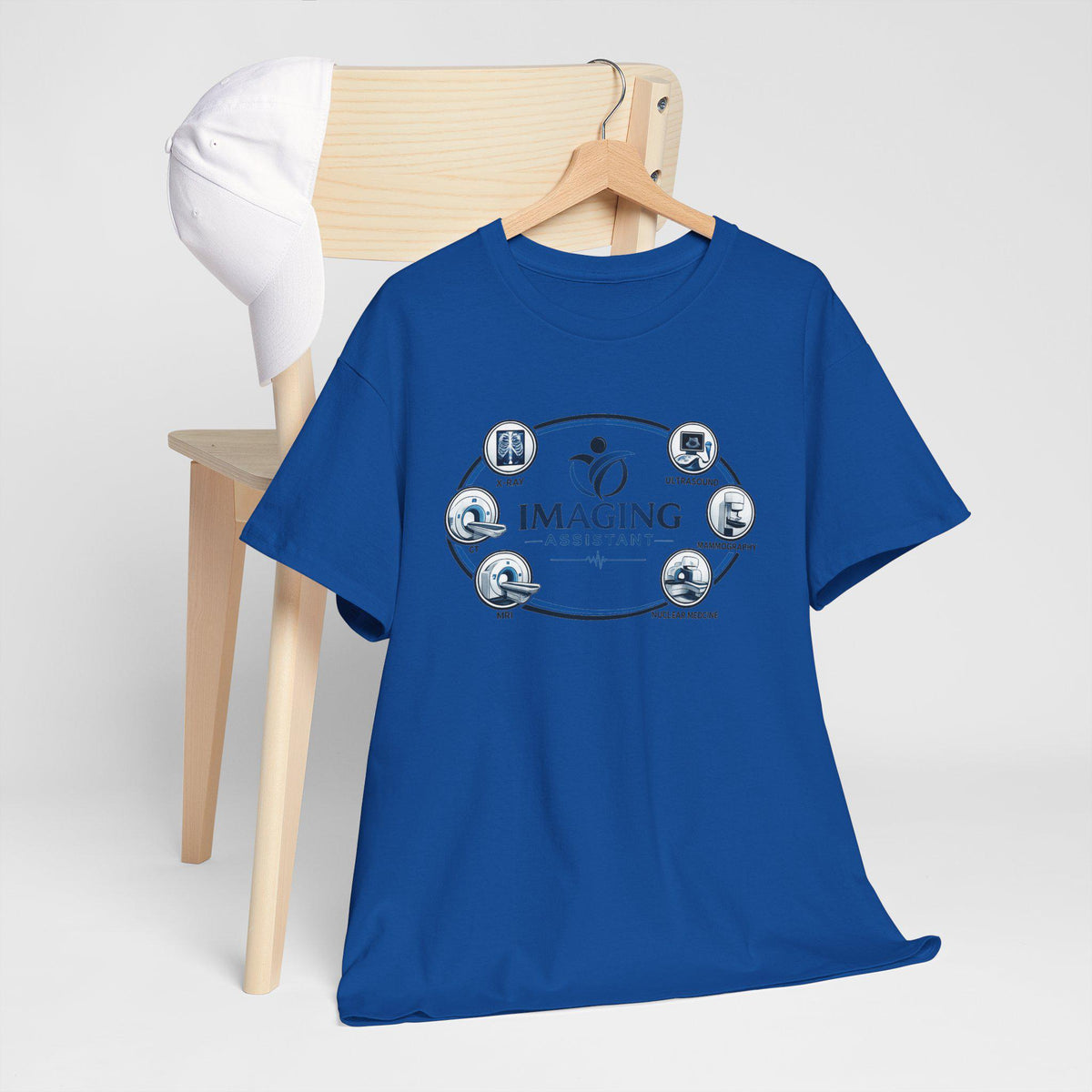 Imaging Assistant Logo Tee, Radiology Tech Shirt, X-Ray Technologist Gift, Medical Imaging Apparel