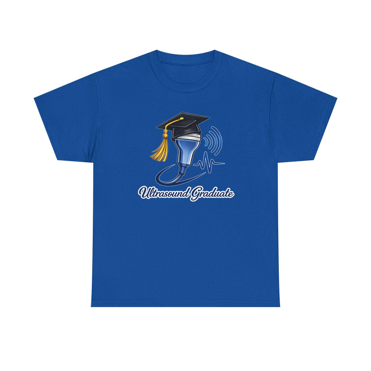 Ultrasound Graduate T-Shirt | Sonography Tech Gift (100% Cotton)