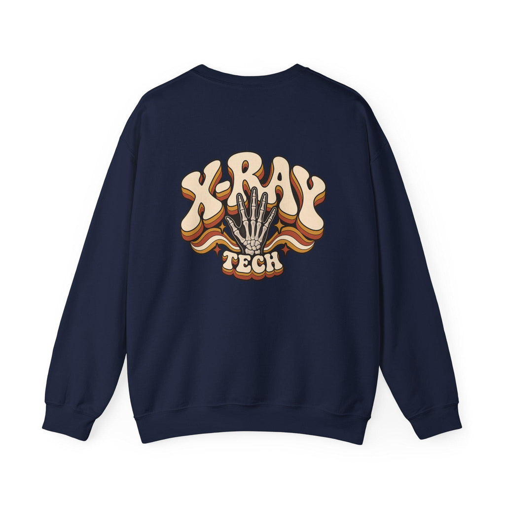 X-Ray Tech Retro Bones Sweatshirt | Radiology Technician Shirt