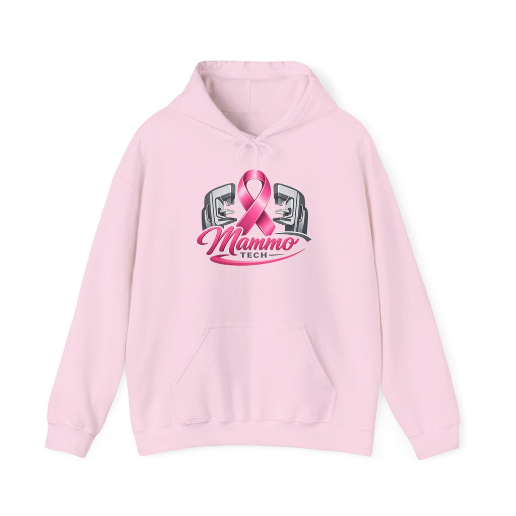 Pink Ribbon Mammo Tech Hoodie | Radiology Tech Gift, Breast Cancer Awareness