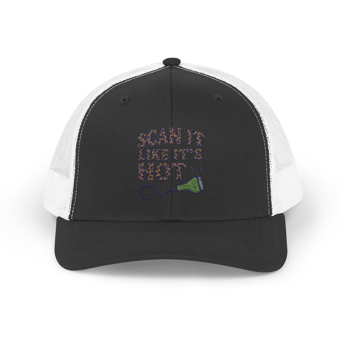 Scan It Like It's Hot Trucker Hat, Funny Barcode Cap, Retail Worker Meme Snapback