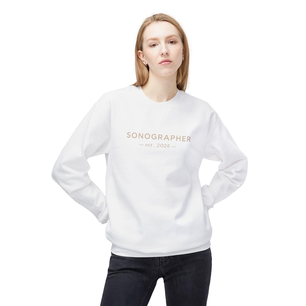 Sonographer EST 2026 Sweatshirt | Sonography Tech Crewneck