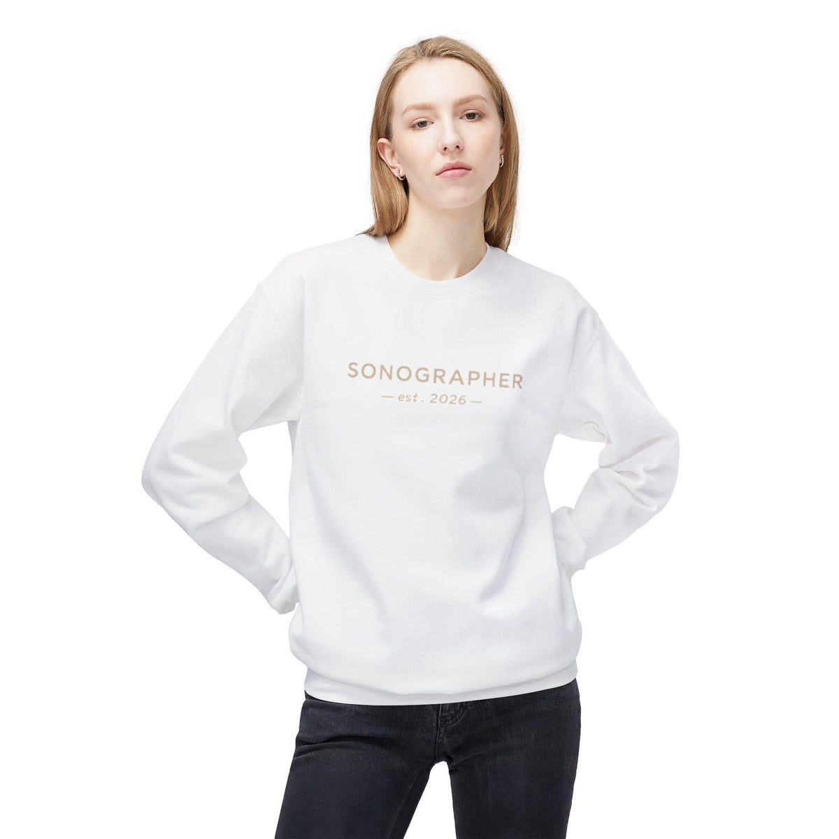 Sonographer EST 2026 Sweatshirt | Sonography Tech Crewneck
