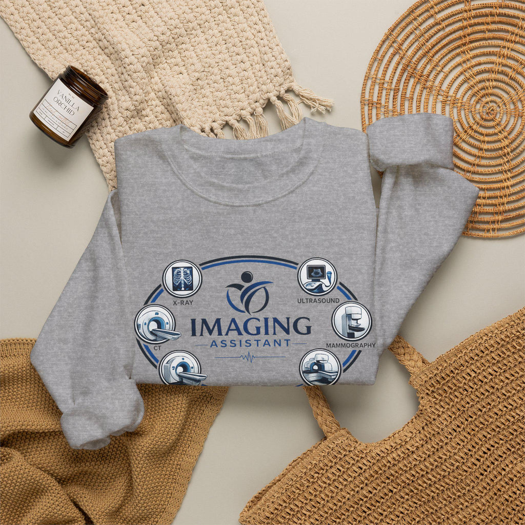 Imaging Assistant Sweatshirt, Medical Radiology Crewneck, Diagnostic Imaging Gift, Rad Tech Pullover