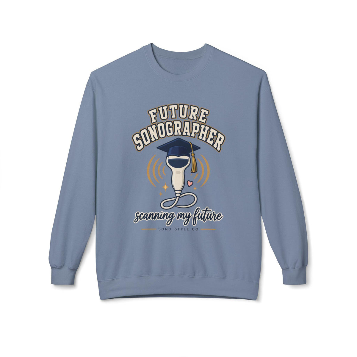 Future Sonographer Sweatshirt, Ultrasound Tech Student Gift, Sonography Graduation Crewneck, Scanning My Future