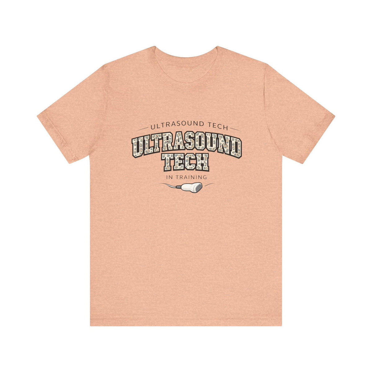 Ultrasound Tech Training Tee | Medical Sonography Student Gift (Airlume Cotton)