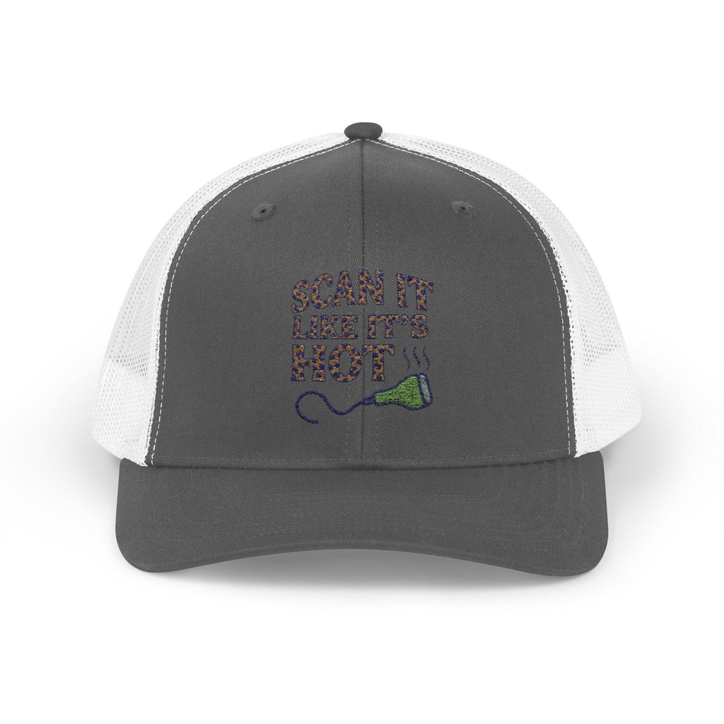 Scan It Like It's Hot Trucker Hat, Funny Barcode Cap, Retail Worker Meme Snapback