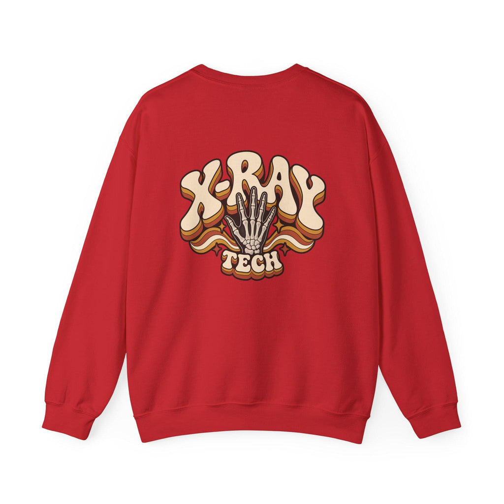 X-Ray Tech Retro Bones Sweatshirt | Radiology Technician Shirt