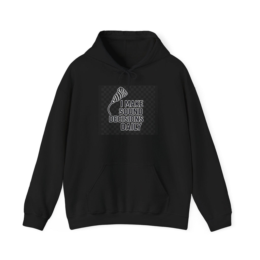 Funny Ultrasound Zebra Print Hoodie, Medical Humor Sweatshirt (50% Cotton Blend)
