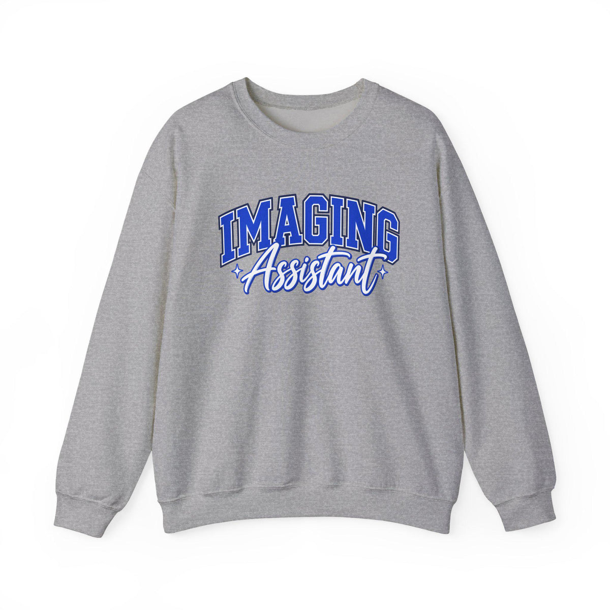 Imaging Assistant Sweatshirt, Retro Varsity Script Crewneck, Radiology Tech Gift, Medical Imaging Pullover