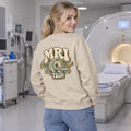 MRI Tech retro psychedelic logo Sweatshirt | Radiology technician crewneck