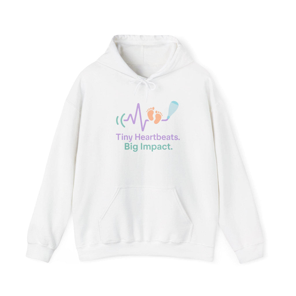 Fetal Heartbeat Ultrasound Sweatshirt, Pregnancy Announcement Gift, Baby Scan Hoodie