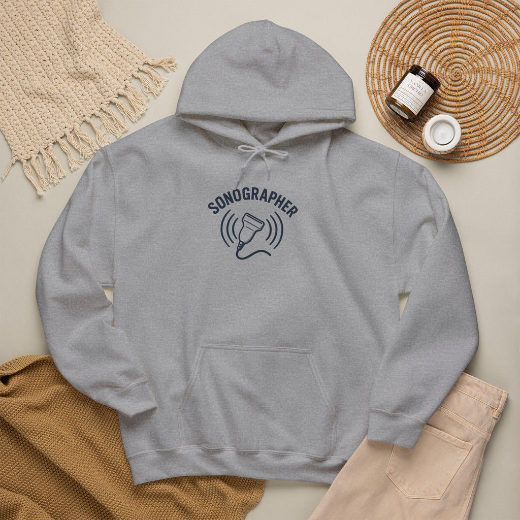 Chic Sonographer Hoodie | Ultrasound Tech Apparel | Medical Radiology Sweatshirt | Sonography Gift | Healthcare Worker Pullover