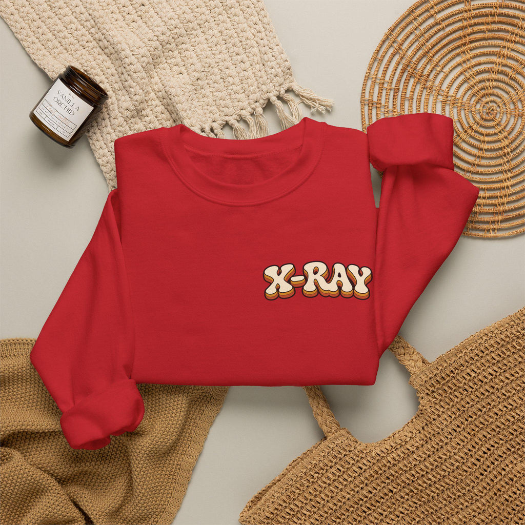 X-Ray Tech Retro Bones Sweatshirt | Radiology Technician Shirt