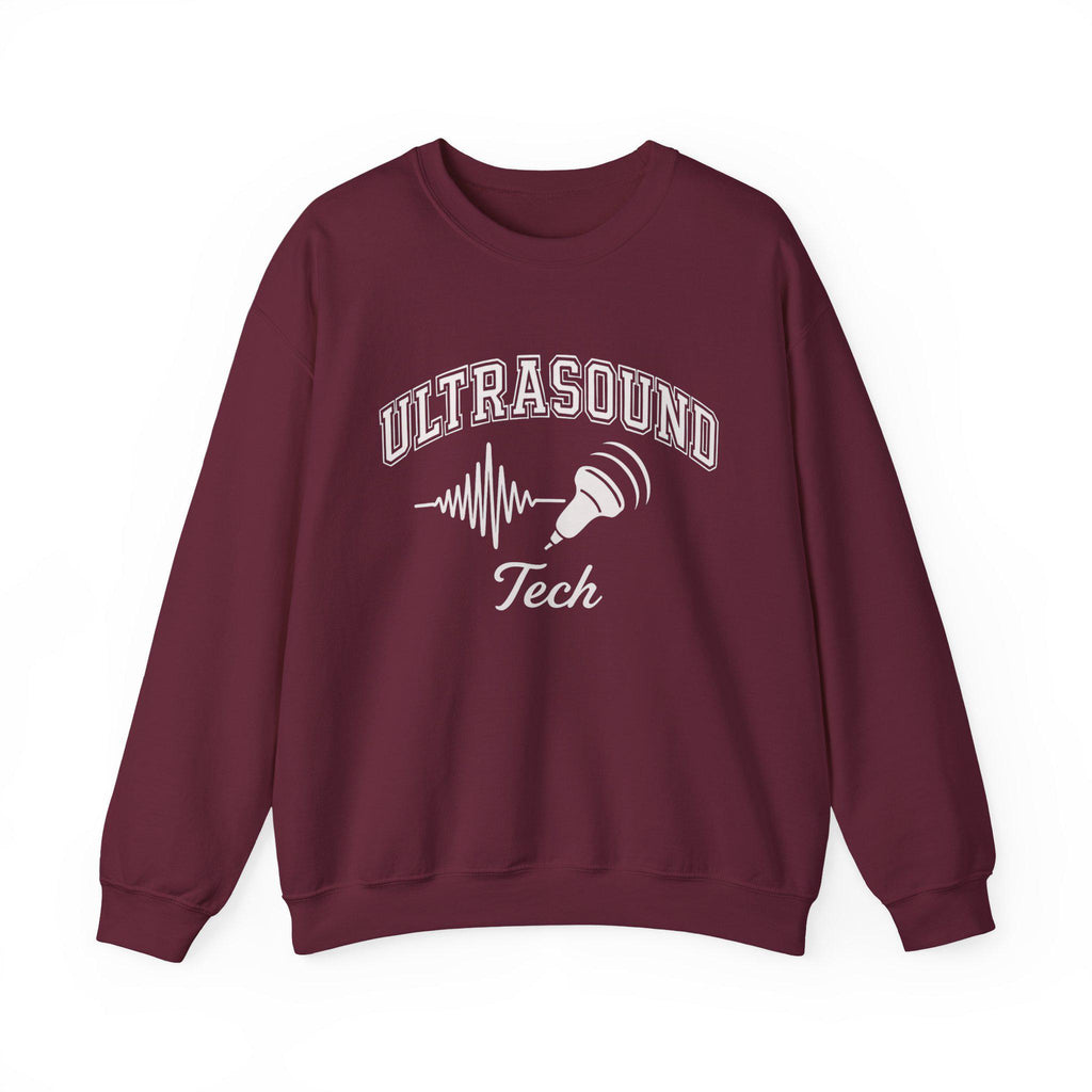 Ultrasound Tech Crewneck Sweatshirt, Sonographer Gift, Medical Imaging Shirt, Radiology Technologist Pullover, Cozy Healthcare Apparel