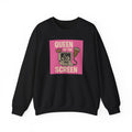 Funny Ultrasound Leopard Print Sweatshirt | Pregnancy Announcement Gift (50% Cotton Blend)