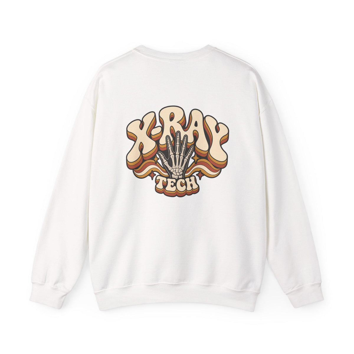 X-Ray Tech Retro Bones Sweatshirt | Radiology Technician Shirt