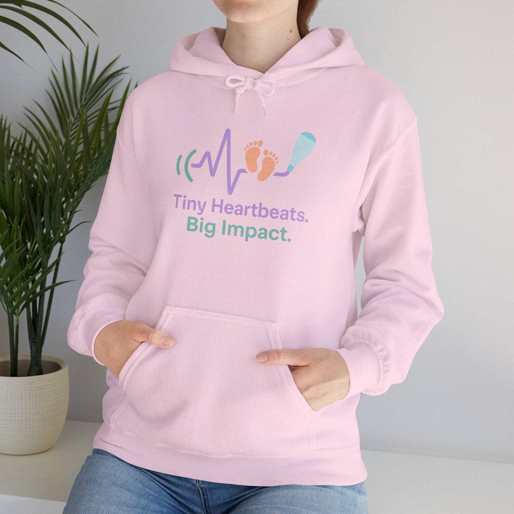 Fetal Heartbeat Ultrasound Sweatshirt, Pregnancy Announcement Gift, Baby Scan Hoodie