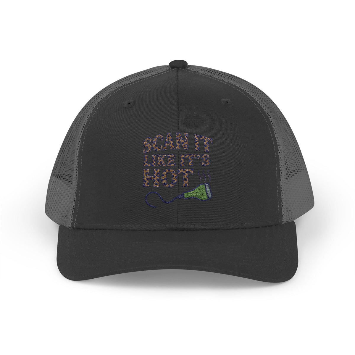 Scan It Like It's Hot Trucker Hat, Funny Barcode Cap, Retail Worker Meme Snapback
