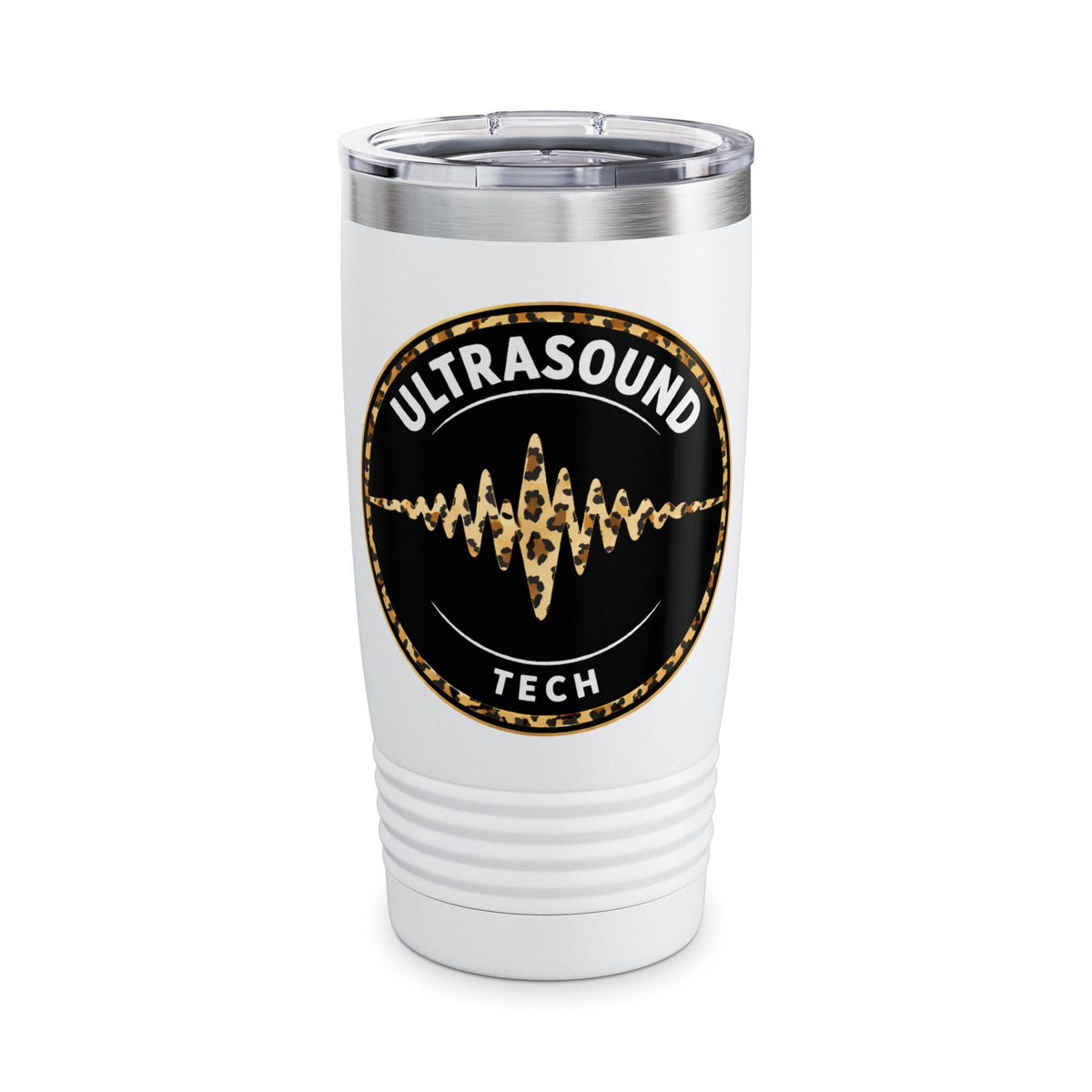 Ultrasound Tech Sonographer Gift Ringneck Tumbler 20oz - Medical Sonography Nurse Appreciation Cup, Personalized Travel Mug Gift Idea