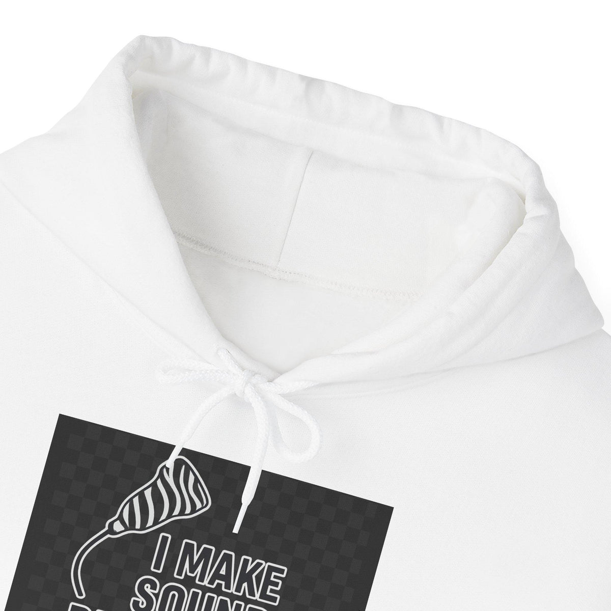 Funny Ultrasound Zebra Print Hoodie, Medical Humor Sweatshirt (50% Cotton Blend)