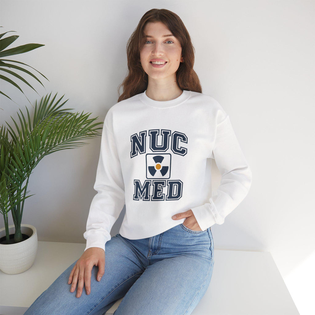 NUC MED Radiology Sweatshirt | Nuclear Medicine Tech Crewneck | Radiology Student Gift | Med School Apparel | Medical Imaging Gift