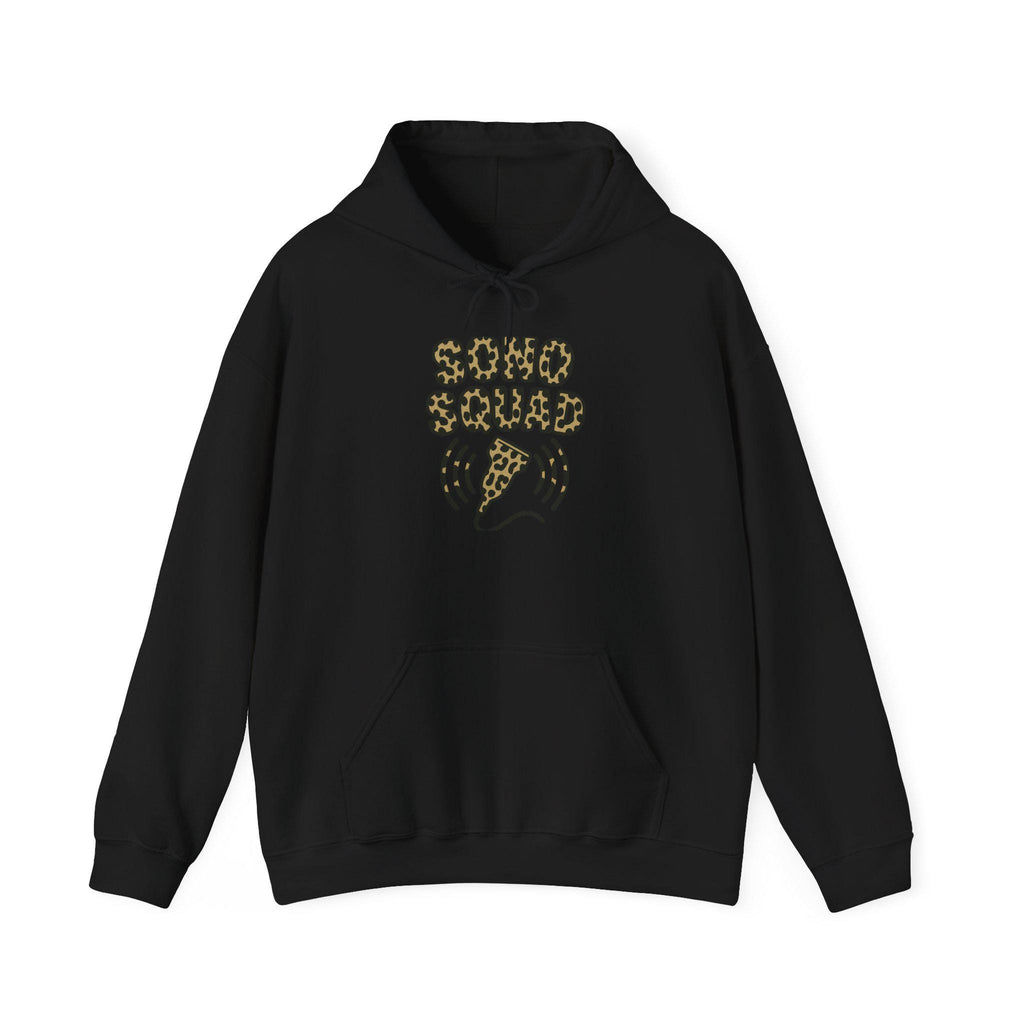 Leopard Print Ultrasound Hoodie, Pregnancy Announcement Sweatshirt, Mom-to-Be Gift