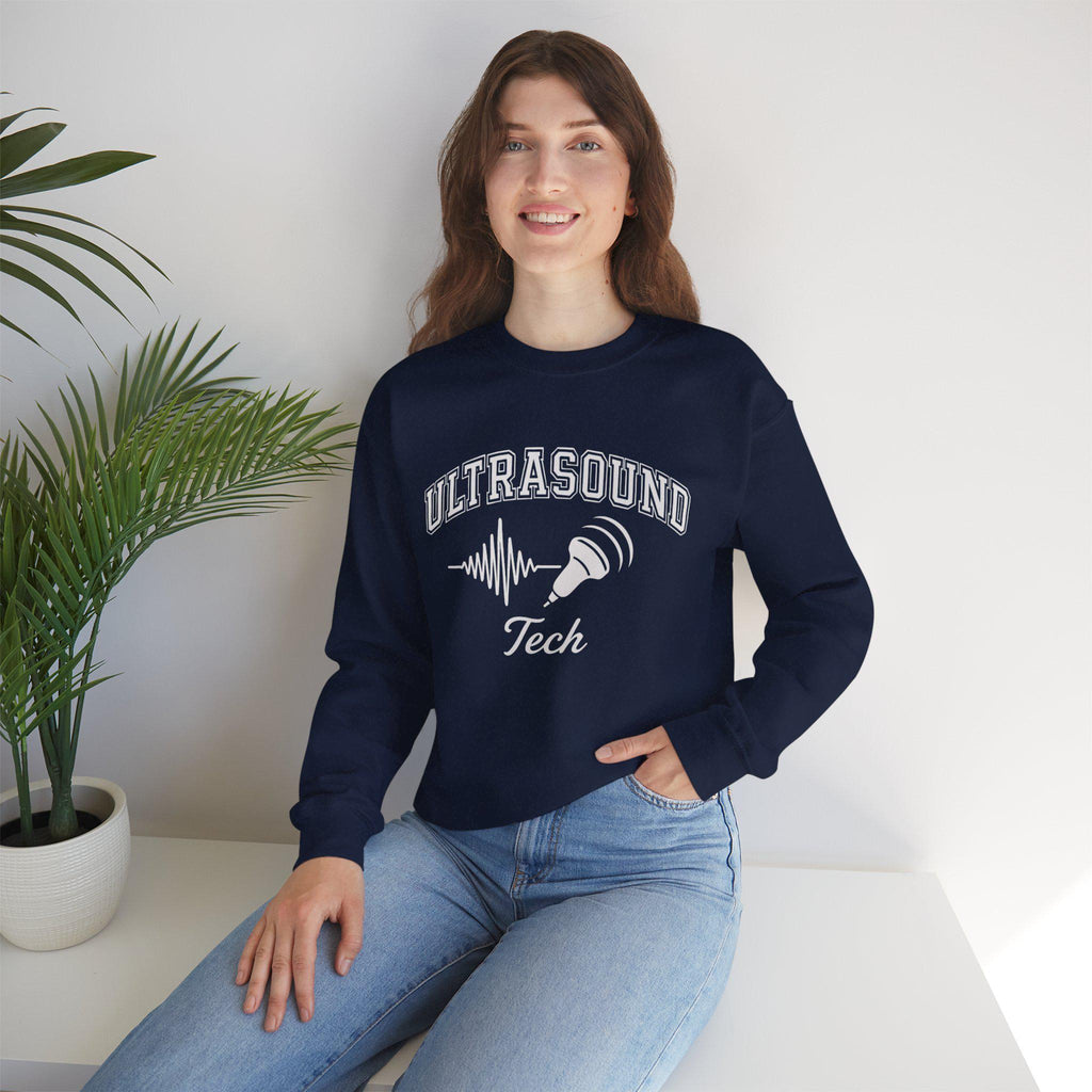 Ultrasound Tech Crewneck Sweatshirt, Sonographer Gift, Medical Imaging Shirt, Radiology Technologist Pullover, Cozy Healthcare Apparel