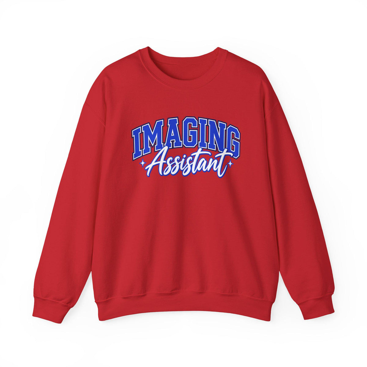 Imaging Assistant Sweatshirt, Retro Varsity Script Crewneck, Radiology Tech Gift, Medical Imaging Pullover