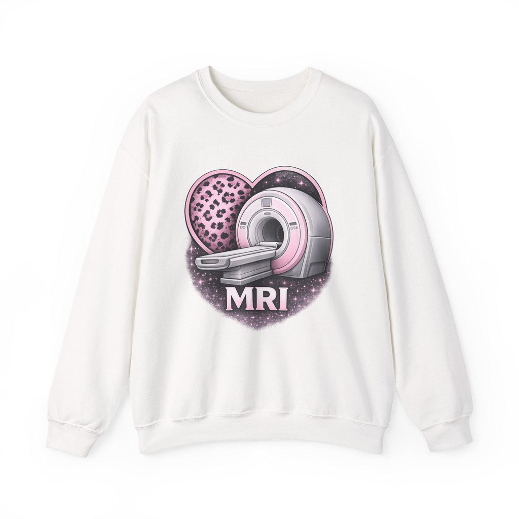 MRI Tech Crewneck Sweatshirt Embroidered Radiology Gift MRI Technician Apparel Medical Imaging Pullover Healthcare Worker Gift Cozy Crewneck