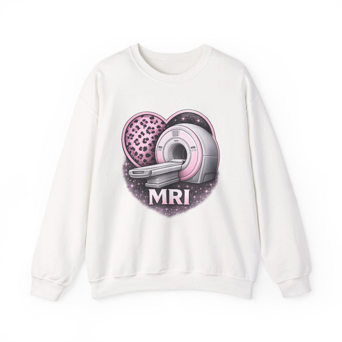 MRI Tech Crewneck Sweatshirt Embroidered Radiology Gift MRI Technician Apparel Medical Imaging Pullover Healthcare Worker Gift Cozy Crewneck