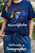 Ultrasound Graduate T-Shirt | Sonography Tech Gift (100% Cotton)