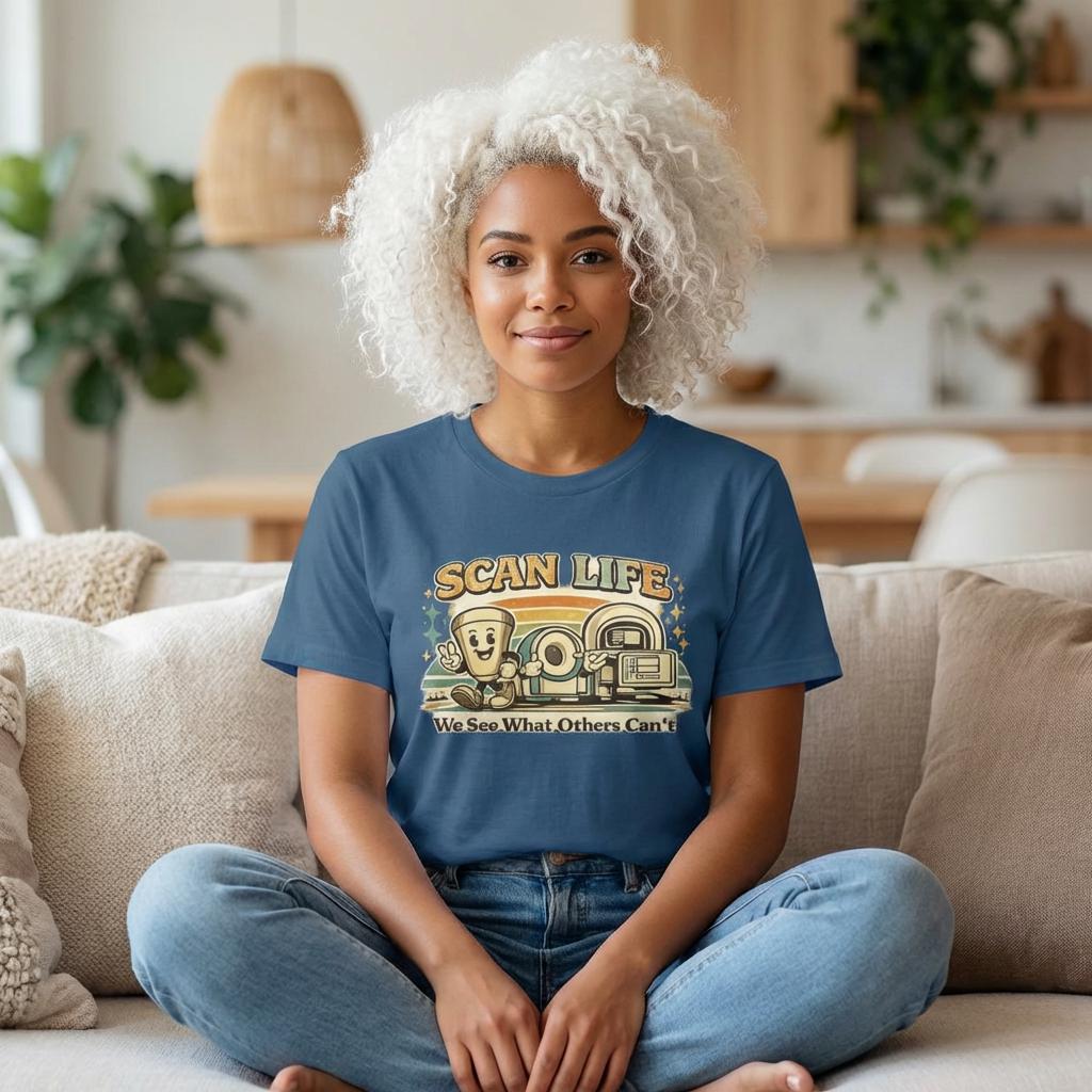 Ultrasound Tech T-shirt | Medical Imaging X-Ray CT MRI Design, Radiologic Technologist Apparel